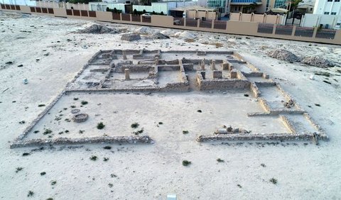 Situs Arkeologi Jumeirah Era Islam (900-1800 M), ditemukan pada tahun 1969, berasal dari era Kekhalifahan Abbasiyah, 