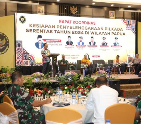 Mendagri Dorong Pemda di Papua Penuhi Kebutuhan Anggaran Pilkada Serentak 2024