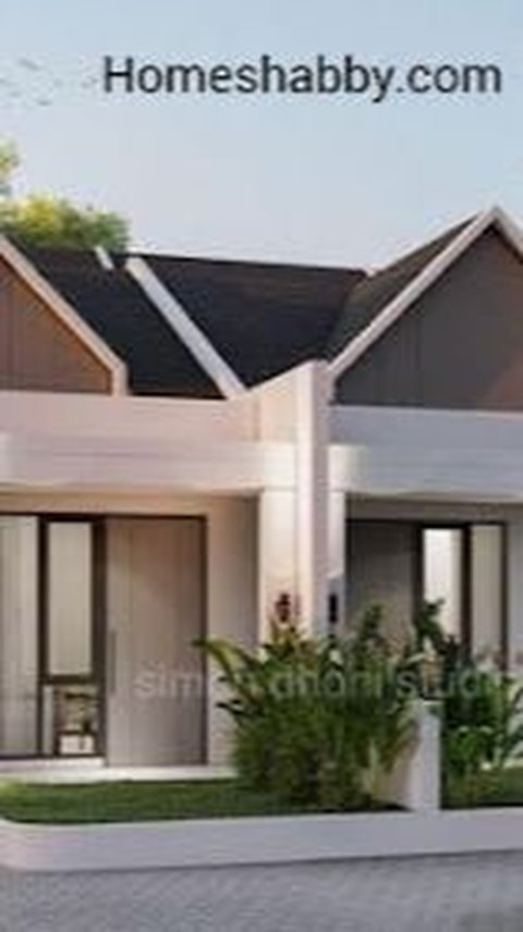 Desain Rumah Tanpa Pagar Type 36