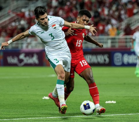 FOTO: Momen Timnas Indonesia U-23 Tampil Habis-habisan Lawan Irak di Piala Asia, Kalah 1-2 dalam Drama 120 Menit