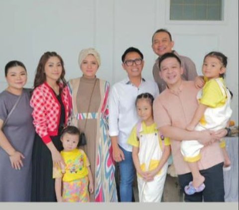 Berseteru dengan Ruben Onsu, 8 Potret Pertemuan Akrab Jordi Onsu dengan Sarwendah dan Anak-anaknya