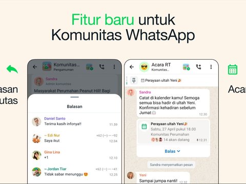 Fitur Baru WhatsApp: Bisa Bikin Undangan dan Balasan di Grup