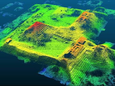 Pancaran Sinar Laser Ungkap Berbagai Temuan Bersejarah, Dari Candi Hingga Kota Kuno Suku Maya