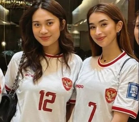 10 Azizah Salsha VS Nadia Raisya Style Showdown, Dubbed as the Most Beautiful and Famous WAGs of the Indonesian National Team