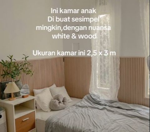 Meski terletak di sebuah gang sempit, Rika berhasil membangun rumahnya dengan super estetik dan nyaman.