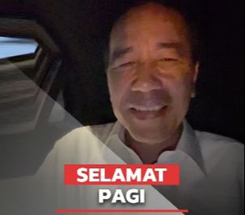 Jokowi's Moment Vlogging with Iriana in the Presidential Car, Conveying This Message
