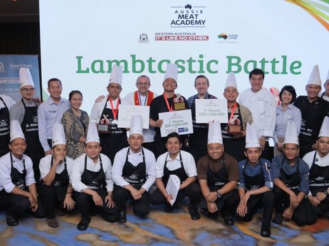 The Excitement of the Battle of Chefs Cooking Lamb into Western Menu