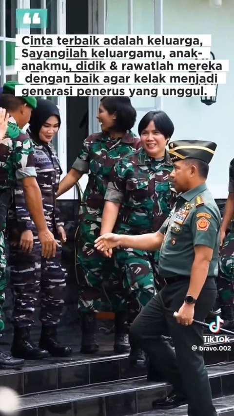 Prajurit Lain Pamer Anaknya Juara Bergengsi di Depan Panglima TNI, Ayah Ini Tetap Bangga Buah Hatinya Menang Lomba Gambar dan Mewarnai