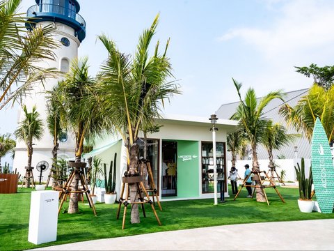 Indulge Your Eyes in a Pop-up Store that Brings the Beach Atmosphere to the Bustle of the City