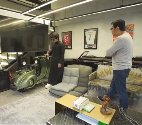 10 Photos of Atta Halilintar's Luxurious and Spacious Basement, Many Expensive Collections