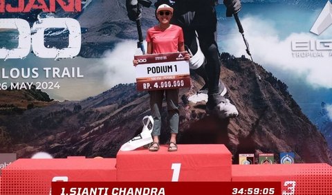 Diketahui, wanita yang mewakili Indonesia ini berhasil menaklukan 100 kilometer dengan kurun waktu hampir 35 jam. <br>