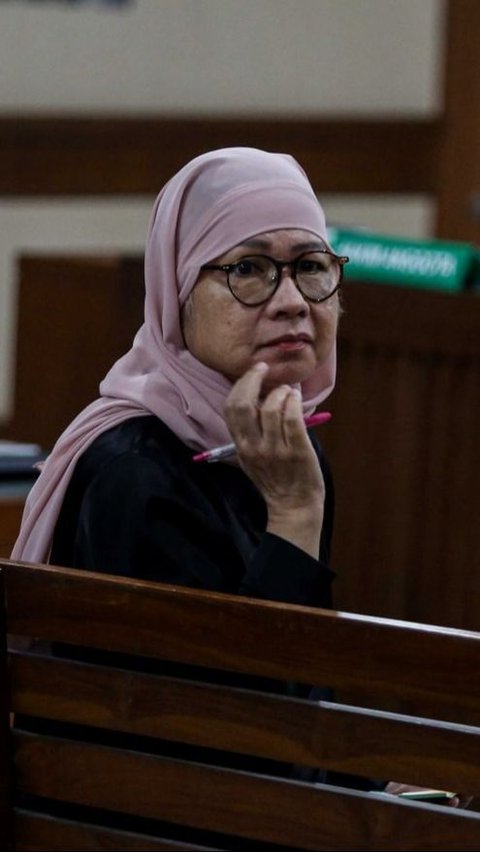 Karen selain dituntut hukuman 11 tahun penjara, ia juga didenda Rp 1 miliar subsider enam bulan kurungan. Foto: Liputan6.com / Angga Yuniar