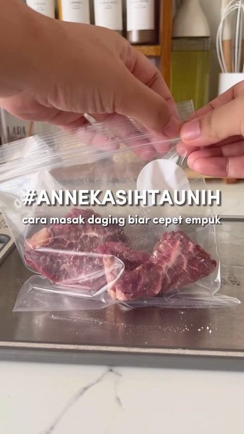 Masukkan di Plastik Ziplock