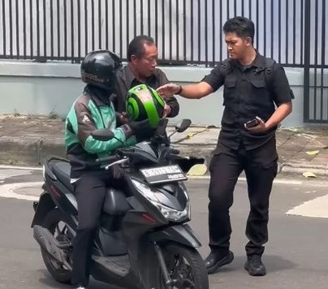 Sadar Yang di Bonceng Mantan Gubernur DKI Jakarta, Driver Ini Langsung Salim