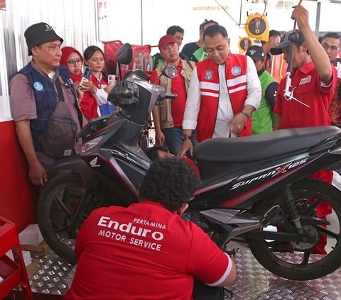 Potret Bengkel Motor Khusus Driver Ojol di Surabaya, Servis dan Ganti Oli dengan Biaya Murah