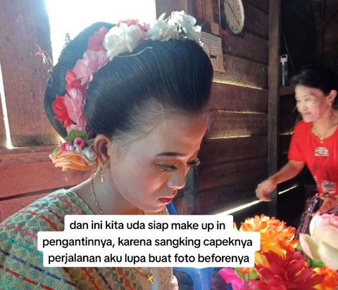 The Struggle of MUA Paid Rp30 Thousand Even Though They Have to Cross the Forest to Do Bridal Makeup
