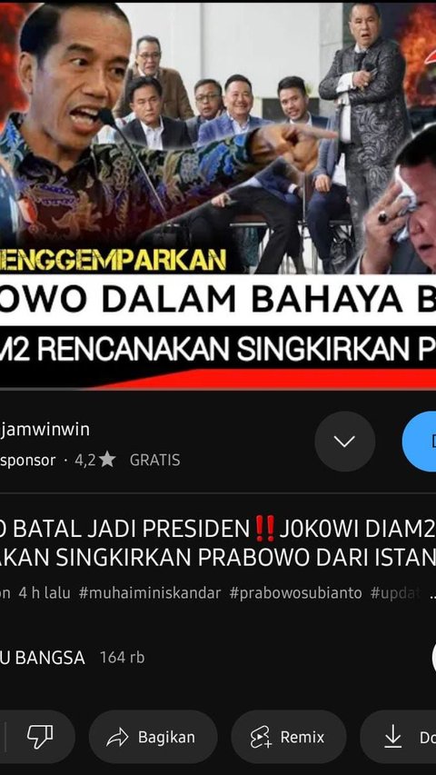 CEK FAKTA: Hoaks Jokowi Akan Batalkan Prabowo Jadi Presiden