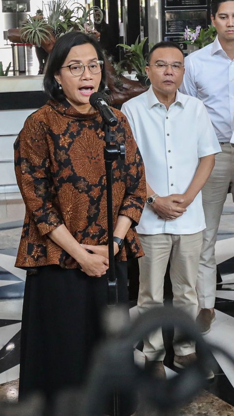 FOTO: Momen Tim Sinkronisasi Prabowo-Gibran Temui Sri Mulyani, Blak-blakan Sudah Dua Bulan Intens Komunikasi