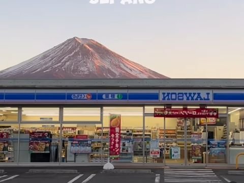 Viral Minimarket Landscape in Wonosobo Resembling the Iconic Mount Fuji Spot Closed in Japan