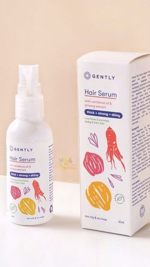 7. Gently Baby Hair Serum<br>