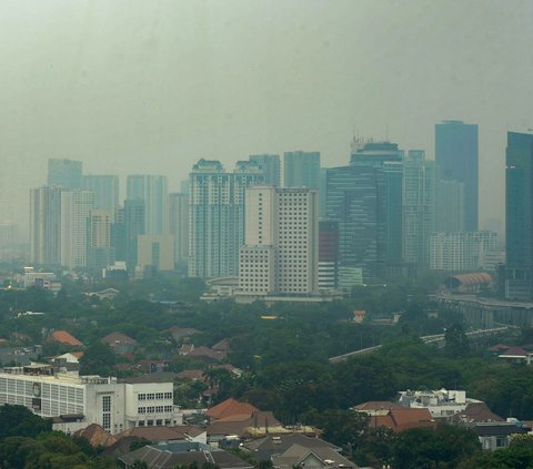 Kualitas Udara Jakarta Hari Ini Masuk Kategori Tidak Sehat