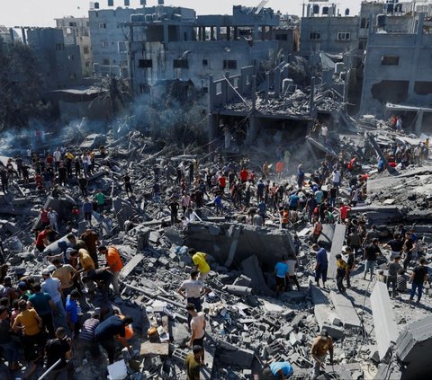 10.000 Warga Palestina Masih Terkubur di Bawah Reruntuhan Gaza, Butuh Waktu 3 Tahun untuk Dikumpulkan