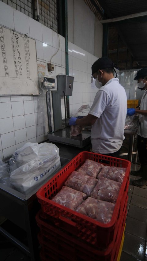 Dalam industrinya, bisnis ayam potong yang kompetitif, memiliki sertifikat halal menjadi nilai tambah yang signifikan. Foto: merdeka.com / Imam Buhori<br>