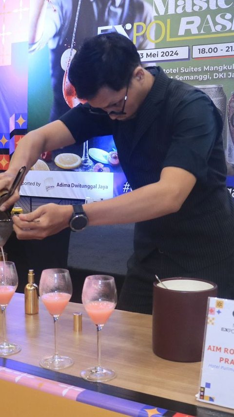 The First Mixologist Competition in Indonesia, Creating Innovative Current Drink Trends.