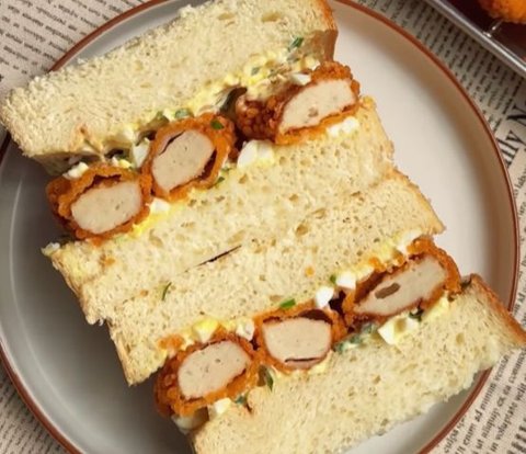 Crispy Chicken Sando, Simple and Protein-rich Kids' Meal