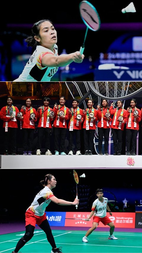 FOTO: Perjuangan Tim Putri Indonesia Raih Juara Kedua di Uber Cup 2024