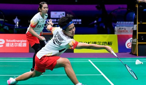 Di partai ketua, tim bulutangkis putri Indonesia menurunkan ganda Siti Fadia Silva Ramadhanti/Ribka Sugiarto.