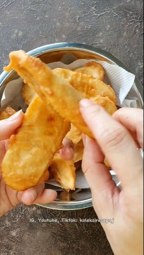 Tanpa Baking Soda, Ini Cara Bikin Pisang Goreng Renyah dan Tahan Sampai 4 Hari (Instagram @koleksiresepsj)