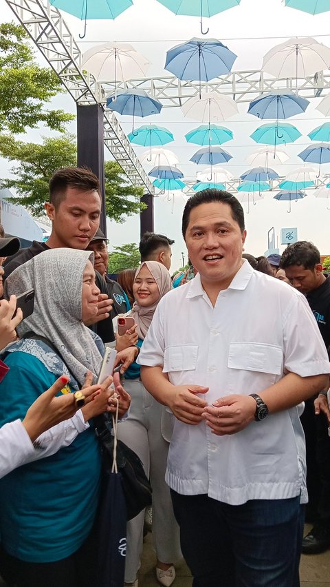 Ingin Mencontoh China, Ini Pessan Erick Thohir untuk Menteri BUMN Era Prabowo-Gibran
