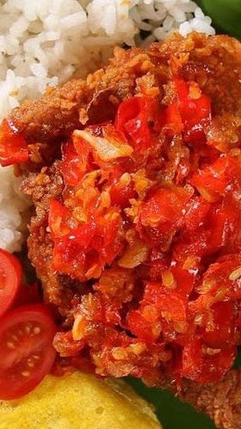 Ilustrasi makanan pedas.