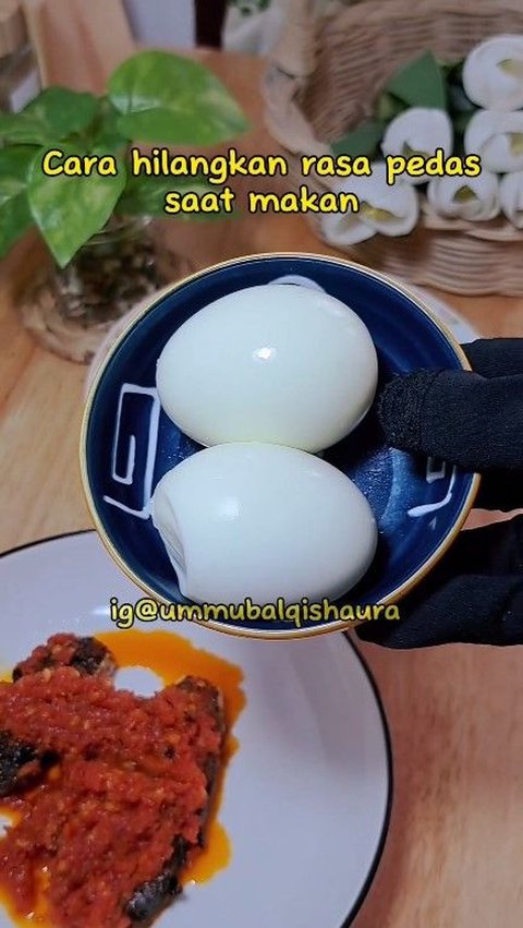 Makan Telur Rebus