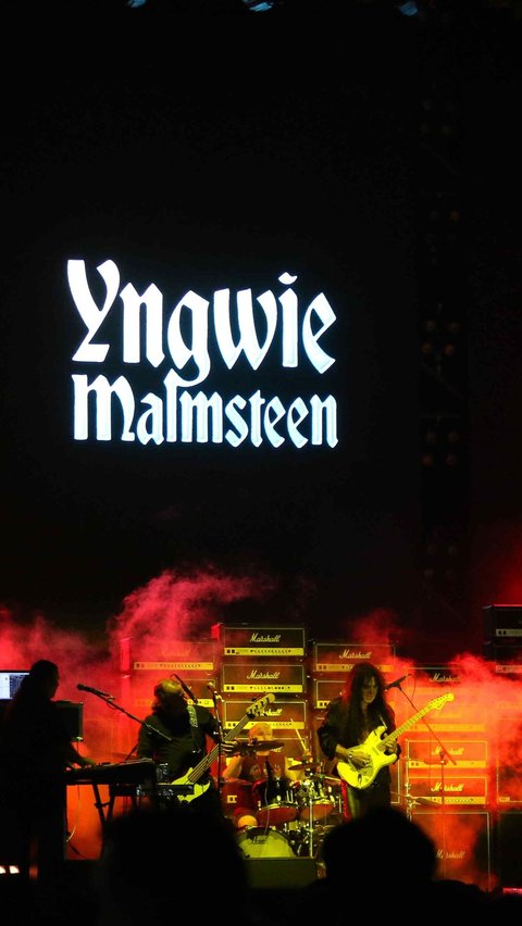 Sihir Yngwie Malmsteen Membius Hammersonic 2024