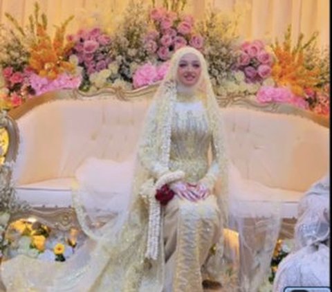 Momen Pernikahan Cucu Perempuan Habib Luthfi bin Yahya, Pengantinnya Cantik Banget Bak Princess