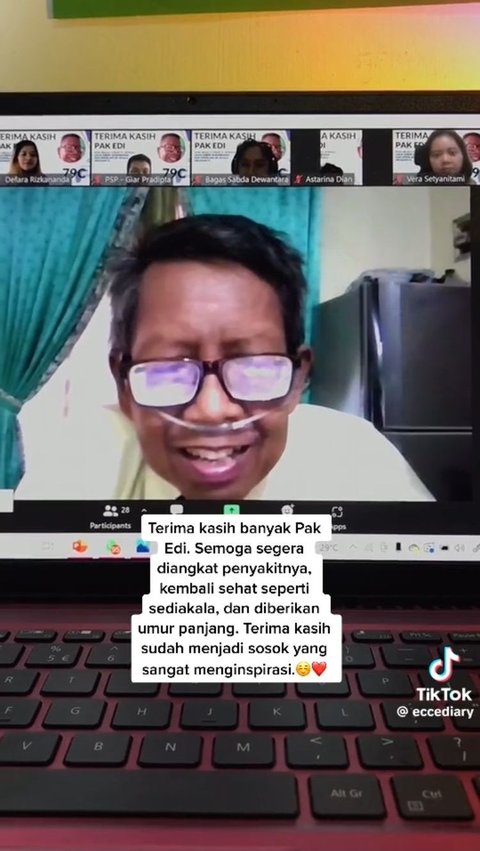 Dosen UGM yang Viral karena Tetap Mengajar dalam Kondisi Sakit Kini Meninggal Dunia, Warganet Ikut Berduka