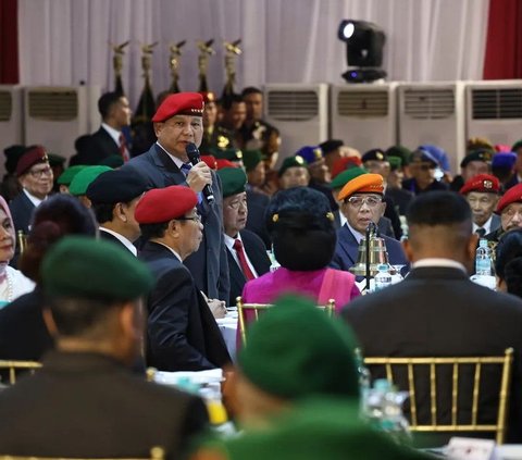 Hadir sejumlah pensiunan perwira tinggi, seperti Presiden RI Ke-6 Jenderal TNI (Purn) Susilo Bambang Yudhoyono, Jenderal (Purn) Wiranto dan Jenderal (Purn) Hendropriyono.  