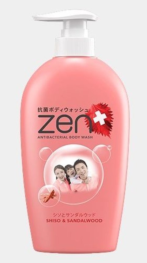 2. Zen Antibacterial Body Wash Shiso & Sandalwood<br>