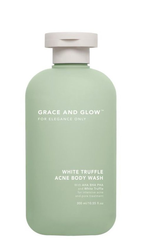 6. Grace and Glow White Truffle Acne Body Wash<br>