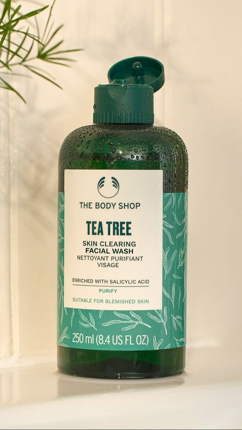 10. The Body Shop Tea Tree Skin Clearing Body Wash Shower Gel<br>