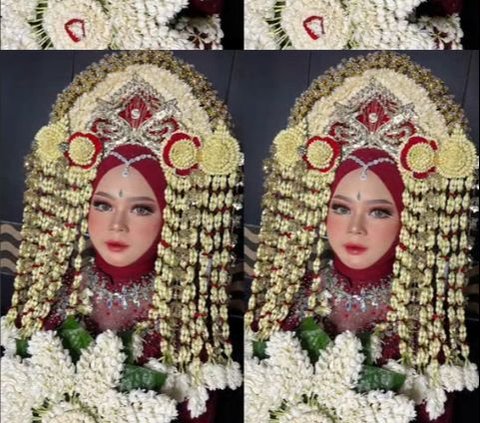 Bride Moment in South Kalimantan Possessed After Makeover, Making Makeup Artist Nervous