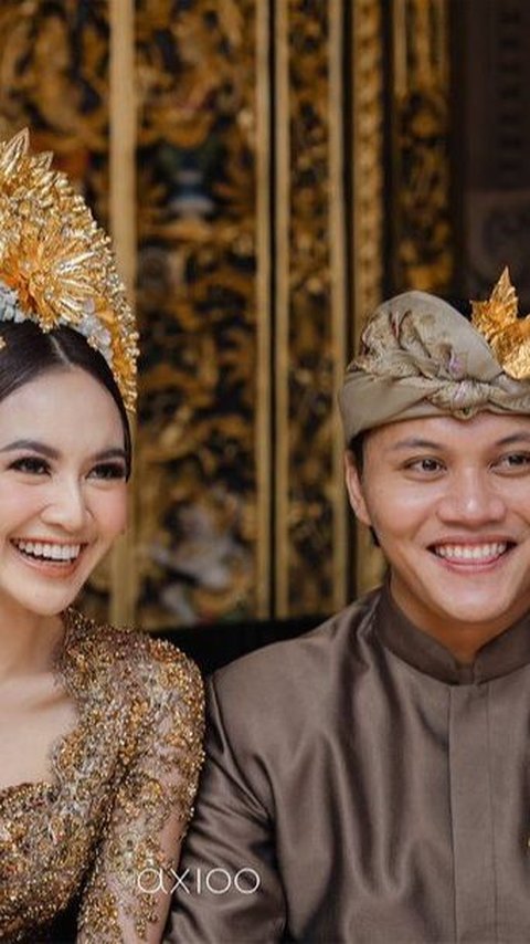 7 Foto Bahagia Mahalini dan Rizky Febian di Rangkaian Prosesi Adat Jelang Pernikahan