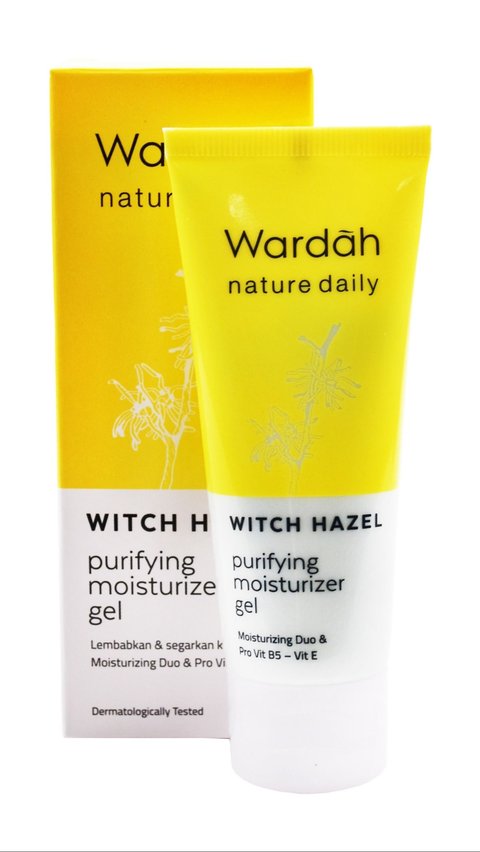 1. Wardah Witch Hazel Purifying Moisturizer Gel