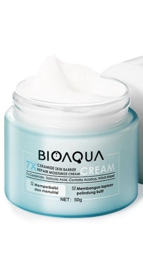 7. Bioaqua 7X Ceramide Skin Barrier Repair Moisturizer Cream