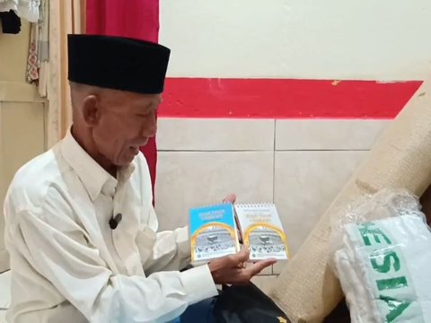 Buah Kesabaran Usai Puluhan Tabung Menabung, Kakek 73 Tahun Pedagang Gorden di Lombok Ini Bisa Naik Haji