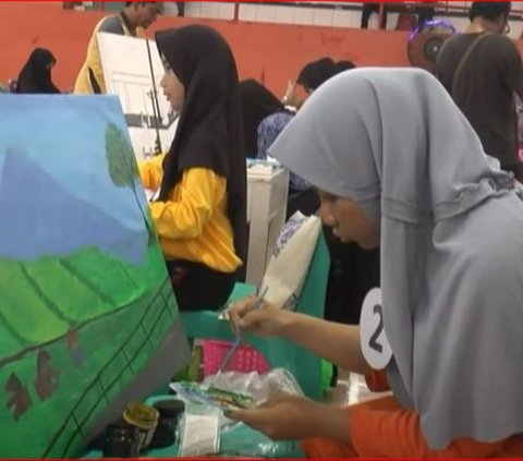 Serunya Kegiatan Siswa Berkebutuhan Khusus di Banyumas Membuat Karya Seni, Asah Kemandirian Demi Masa Depan Cerah