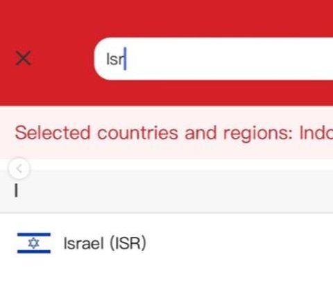 Aplikasi Kereta Cepat Whoosh Jadi Sorotan, Tak Ada Palestina di Daftar Negara Malah Ada Israel