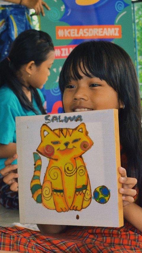 Membatik untuk Mewarnai Mimpi, Dreamity Indonesia Menginspirasi Anak-anak di RPTRA Maya Asri 13